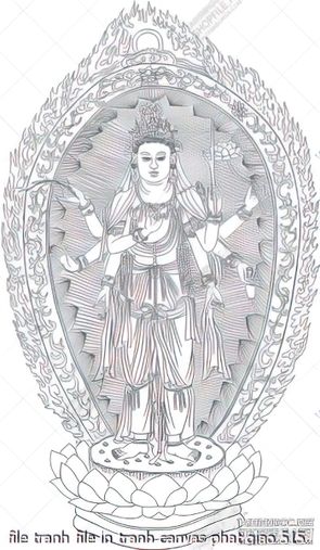 file tranh file in tranh canvas phat giao 515