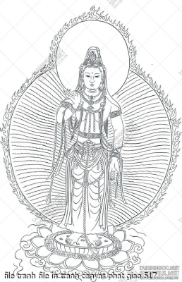 file tranh file in tranh canvas phat giao 517