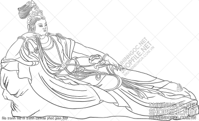 file tranh file in tranh canvas phat giao 539