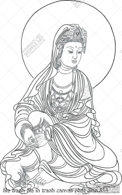 file tranh file in tranh canvas phat giao 554