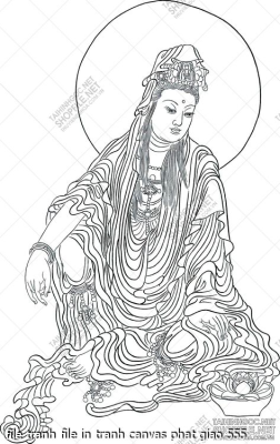 file tranh file in tranh canvas phat giao 555