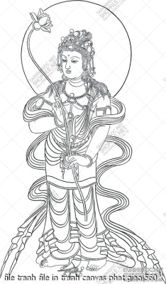 file tranh file in tranh canvas phat giao 560