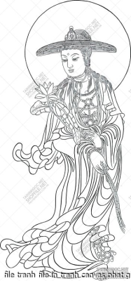 file tranh file in tranh canvas phat giao 564