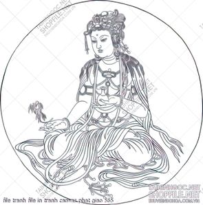 file tranh file in tranh canvas phat giao 565