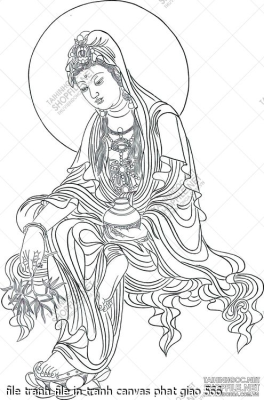 file tranh file in tranh canvas phat giao 566