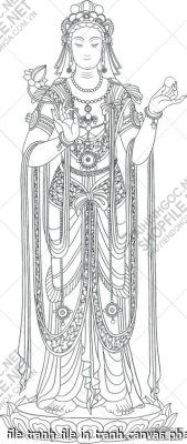 file tranh file in tranh canvas phat giao 574