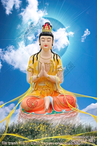 file tranh file in tranh canvas phat giao 580