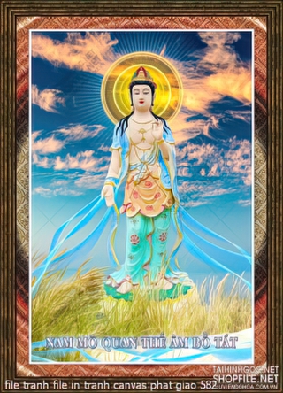 file tranh file in tranh canvas phat giao 582