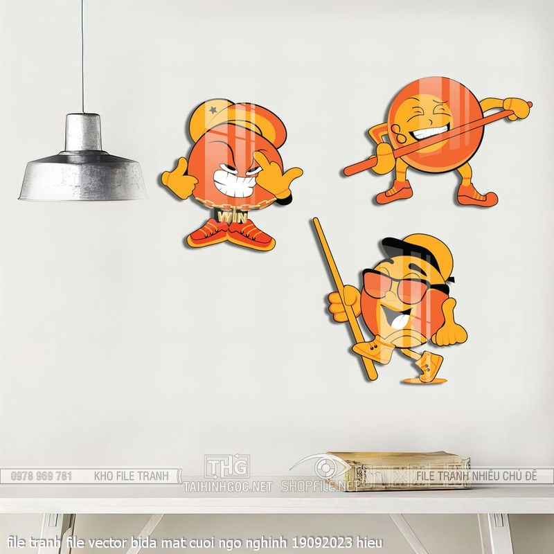 file tranh file vector bida mat cuoi ngo nghinh 19092023 hieu