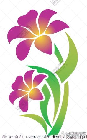 file tranh file vector cot den dien led cong chao led dai ngang duong 28