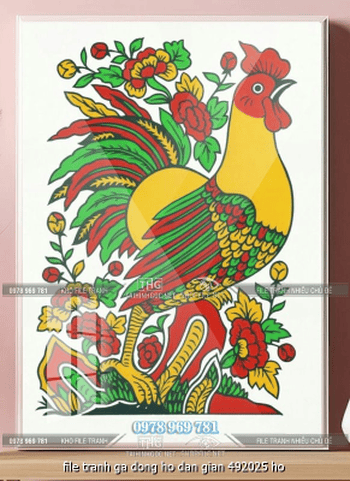 file tranh ga dong ho dan gian 492025 ho