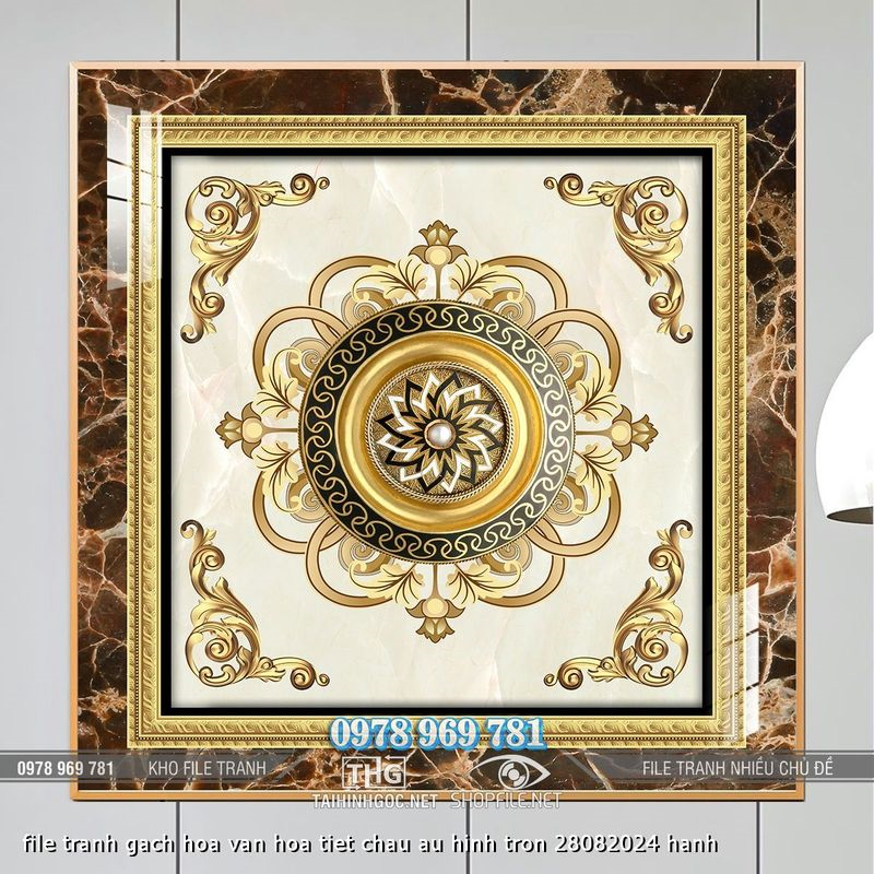 file tranh gach hoa van hoa tiet chau au hinh tron 28082024 hanh