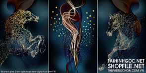 file tranh ghep 3 tam nghe thuat decor nghe thuat tranh 3d