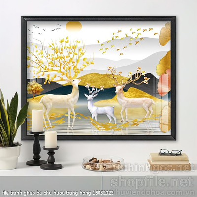 file tranh ghep ba chu huou trang hong 15052023