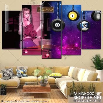 tranh billiard pool snooker bi a bi-a file tranh ghep bida nghe thuat 21032023 ho