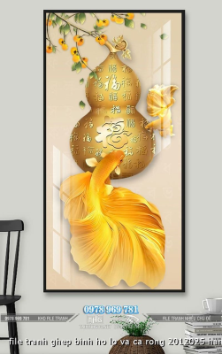 file tranh ghep binh ho lo va ca rong 2012025 hanh