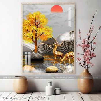 file tranh ghep decor huou 25112023