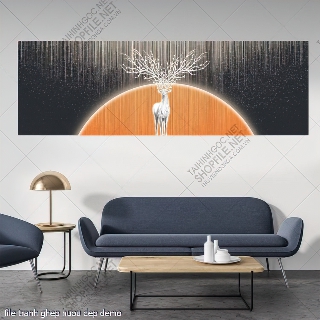 file tranh ghep huou dep