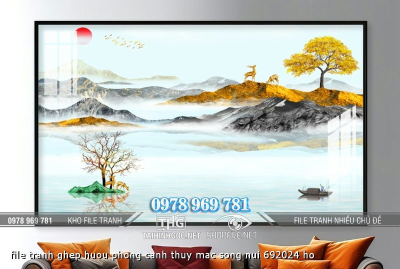 file tranh ghep huou phong canh thuy mac song nui 692024 ho