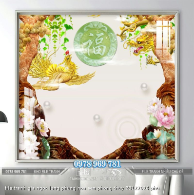 file tranh gia ngoc long phung hoa sen phong thuy 28122024 phu