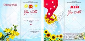 file tranh giay moi tham du su kien dai hoi dang