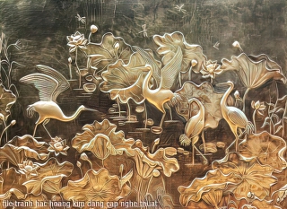 file tranh hac hoang kim dang cap nghe thuat