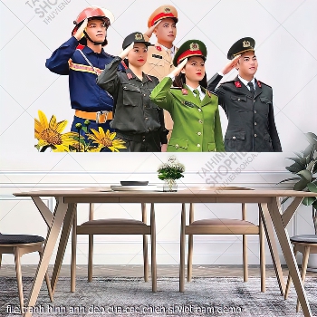 file tranh co dong tuyen truyen hinh anh dep cua cac chien si viet nam