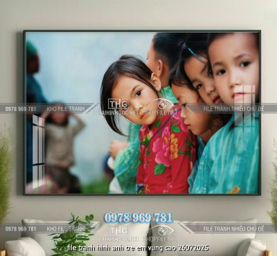 file tranh hinh anh tre em vung cao 26072025