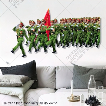 file tranh hinh cong an quan doi