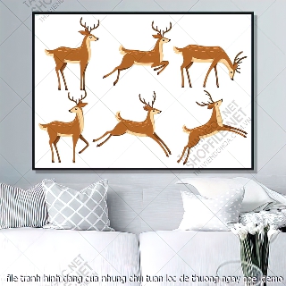 tranh cong giao file tranh hinh dang cua nhung chu tuan loc de thuong ngay noel