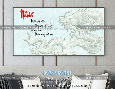 file tranh ho ca be ca thu phap rong 272025 ho