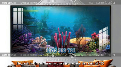 file tranh ho thuy sinh san ho duoi bien ca decal dan kinh 6d 035