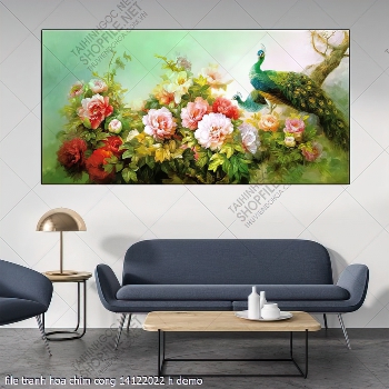 file tranh hoa chim cong 14122022 h