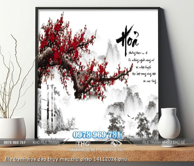 file tranh hoa dao thuy mac thu phap 14112024 phu