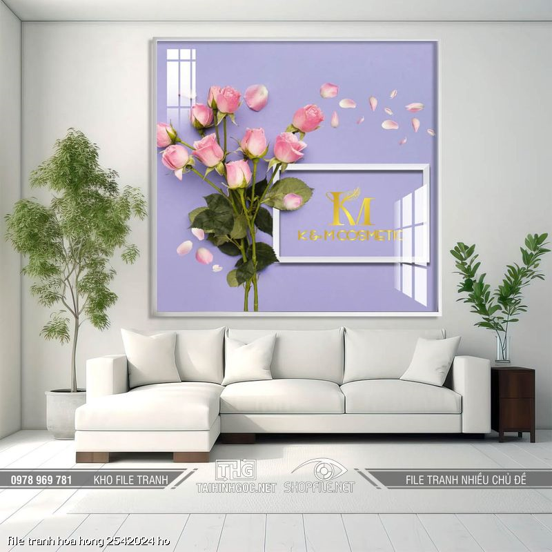 file tranh hoa hong 2542024 ho
