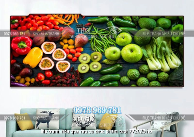 file tranh hoa qua rau cu thuc pham tuoi 772025 ho