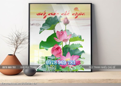 file tranh hoa sen 2052024 dat