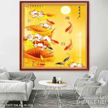 file tranh hoa sen ca chep (1270x1495mm) 15 10 2022 hieu