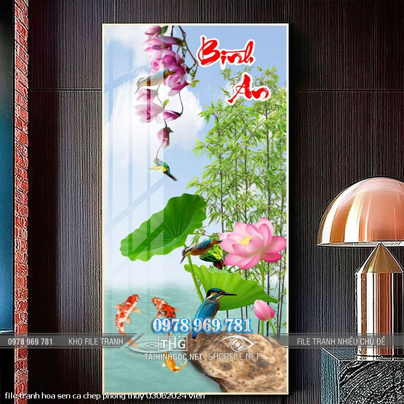 file tranh hoa sen ca chep phong thuy 03062024 vien