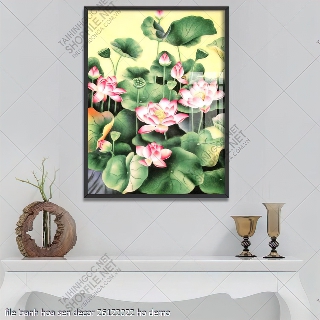 file tranh hoa sen decor 26122022 ho