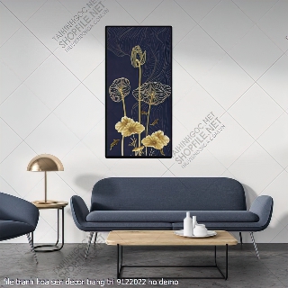file tranh hoa sen decor trang tri 9122022 ho