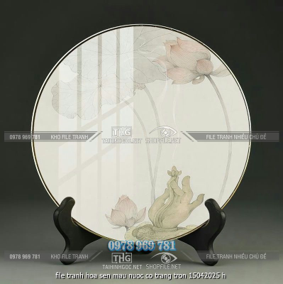 file tranh hoa sen mau nuoc co trang tron 15042025 h