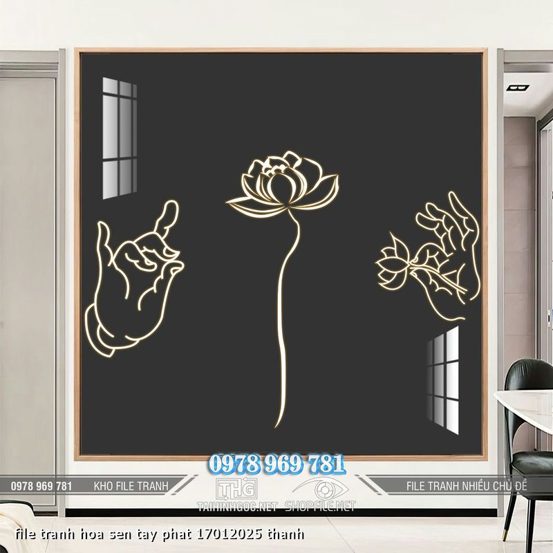 file tranh hoa sen tay phat 17012025 thanh