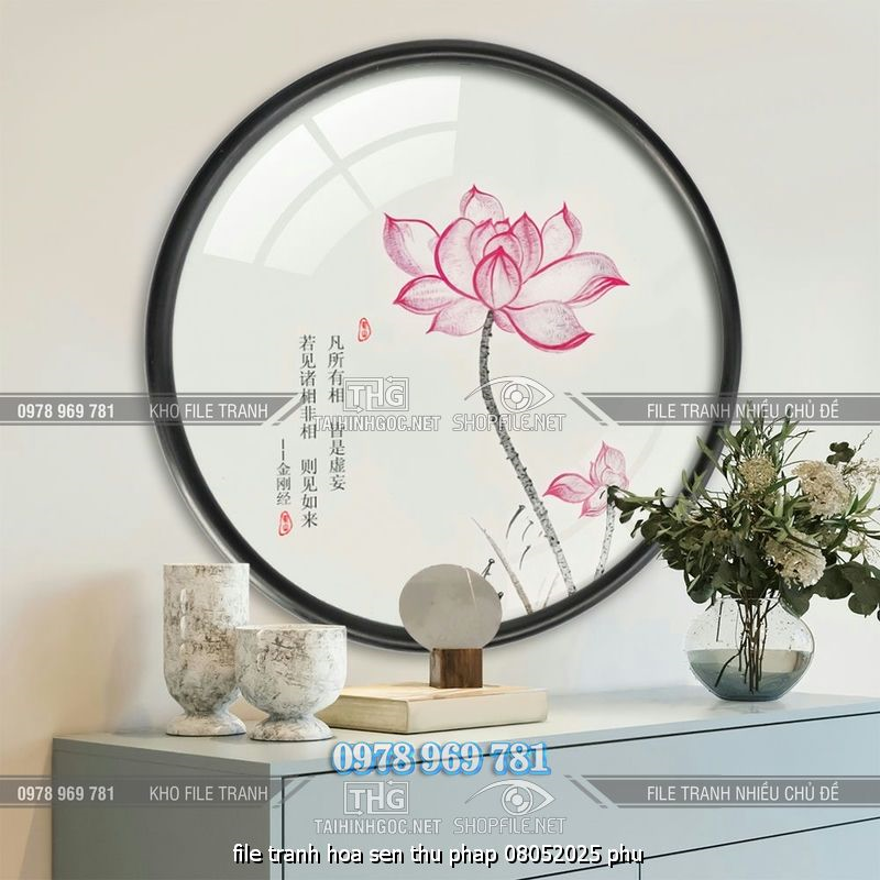 file tranh hoa sen thu phap 08052025 phu