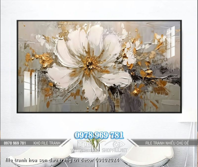 file tranh hoa son dau trang tri decor 09102024