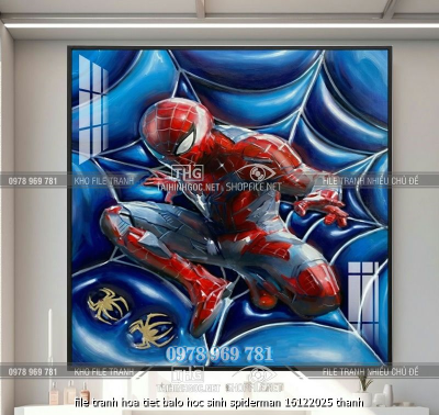 file tranh hoa tiet balo hoc sinh spiderman 16122025 thanh