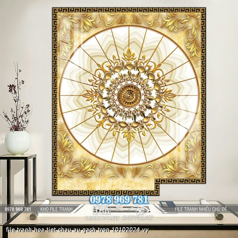 file tranh hoa tiet chau au gach tron 10102024 vy