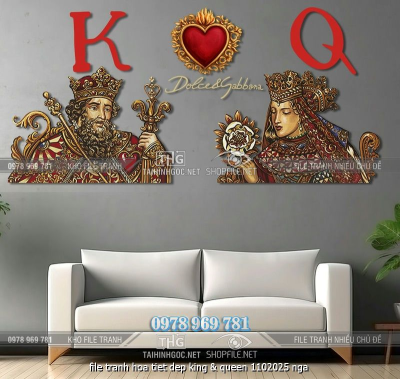 file tranh hoa tiet dep king & queen 1102025 nga