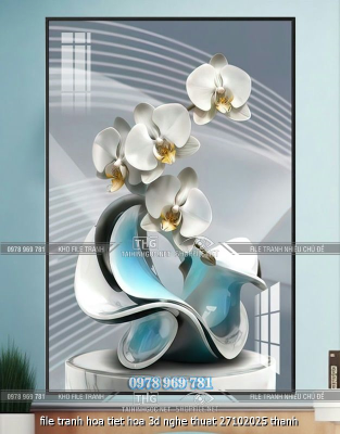 file tranh hoa tiet hoa 3d nghe thuat 27102025 thanh