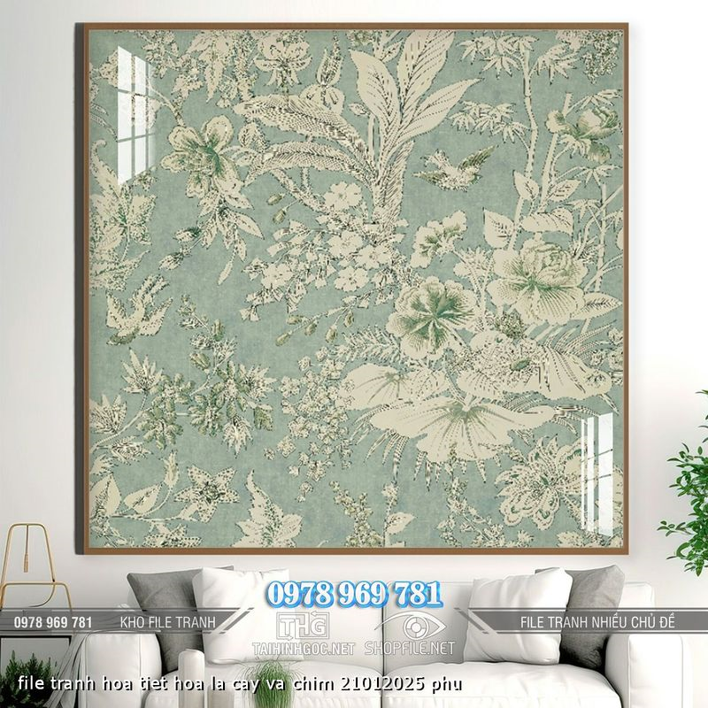 file tranh hoa tiet hoa la cay va chim 21012025 phu